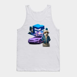 Tour a Tesla Car, Modern House, and Sheep! Tank Top